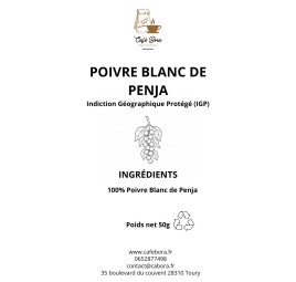 Poivre Blanc, Penja, Grains