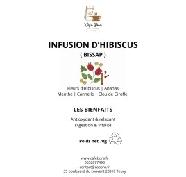 INFUSION D'HIBISCUS (Bissap)