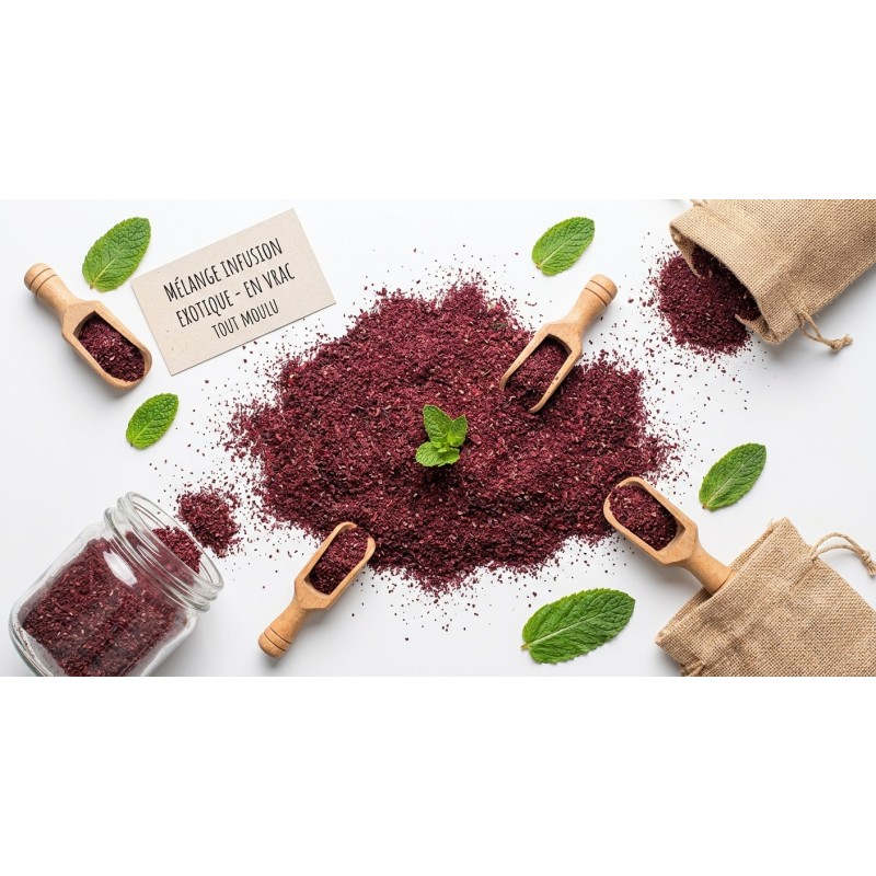 INFUSION D'HIBISCUS (Bissap) INFUSION D'HIBISCUS (Bissap)